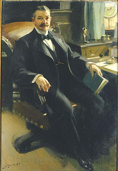 Anders Zorn Mr Henry Clay Pierce, Germany oil painting art